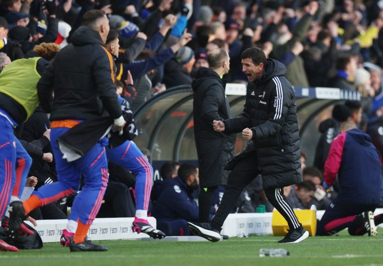 Leeds United manager Javi Gracia