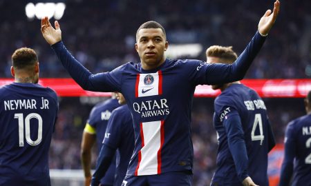 Kylian-Mbappe-celebrates-scoring-for-Paris-Saint-Germain