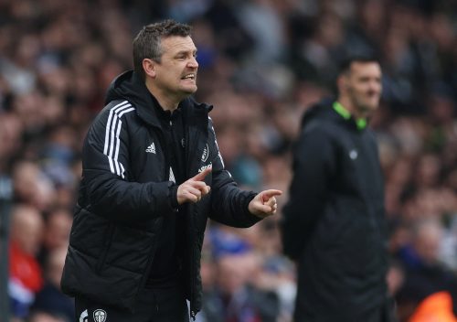 Leeds United coach Michael Skubala