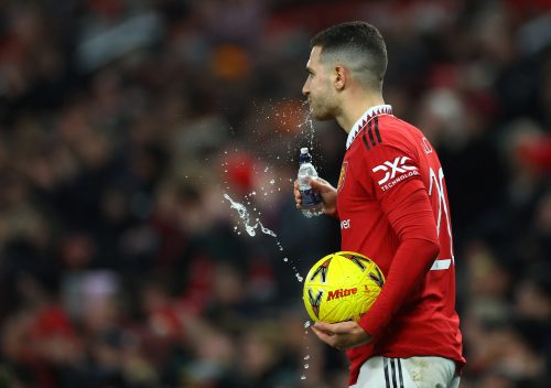 Manchester United: Antony fumes at Diogo Dalot during Liverpool defeat