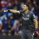 Aston Villa's Emiliano Martinez reacts
