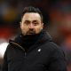 Brighton & Hove Albion manager Roberto De Zerbi before the match