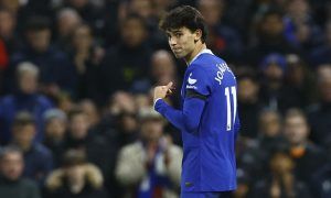 Chelsea's Joao Felix walks off the pitch