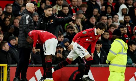 Manchester United's Facundo Pellistri
