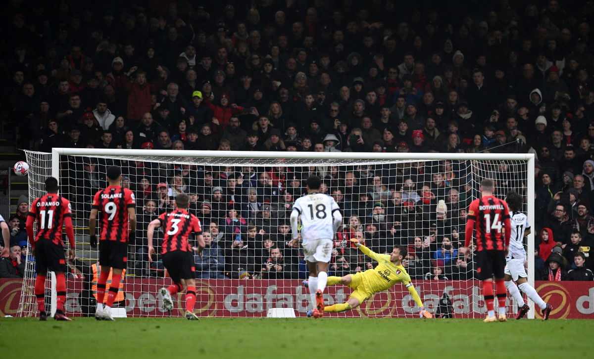 Liverpool's Mohamed Salah produces shocking penalty miss - Liverpool News