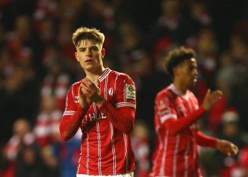 Bristol City sensation Alex Scott in action