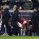 Aston Villa manager Unai Emery with Boubacar Kamara