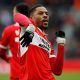 Middlesbrough's Chuba Akpom celebrates