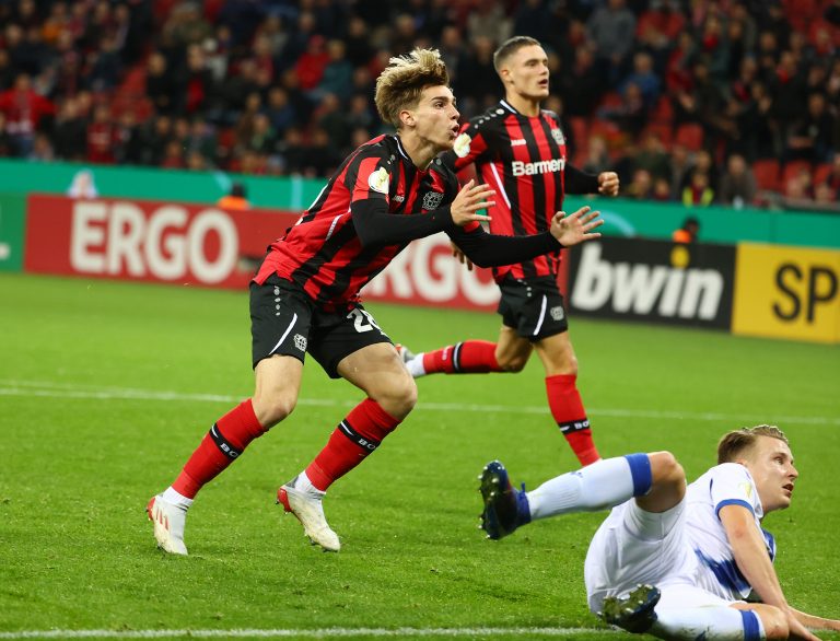 Iker-Bravo-in-action-for-Bayer-Leverkusen