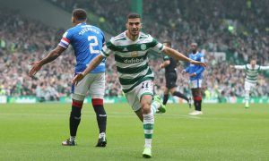 Liel-Abada-celebrates-scoring-for-Celtic