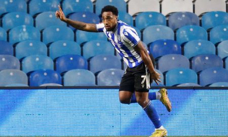 Mallik-Wilks-celebrates-scoring-for-Sheffield-Wednesday