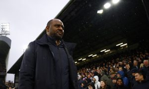 Crystal Palace manager Patrick Vieira