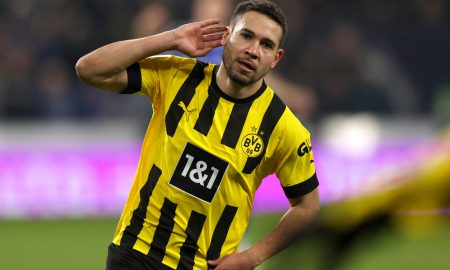 Raphael-Guerreiro-celebrates-scoring-for-Borussia-Dortmund