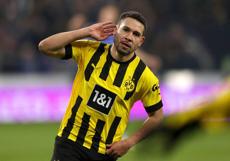 Raphael-Guerreiro-celebrates-scoring-for-Borussia-Dortmund