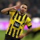 Raphael-Guerreiro-celebrates-scoring-for-Borussia-Dortmund