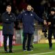 Southampton boss Ruben Selles on the touchline against Leicester