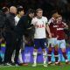Tottenham assistant coach Ryan Mason instructs Oliver Skipp