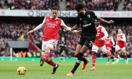 William-Saliba-in-action-for-Arsenal