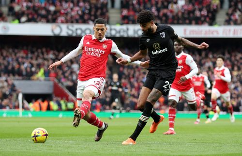 William-Saliba-in-action-for-Arsenal