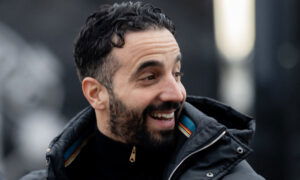 Ruben Amorim smiles