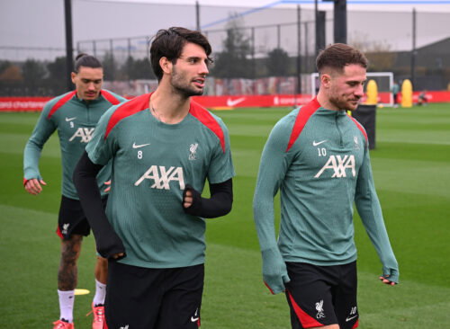 Dominik Szoboszlai and Alexis Mac Allister.