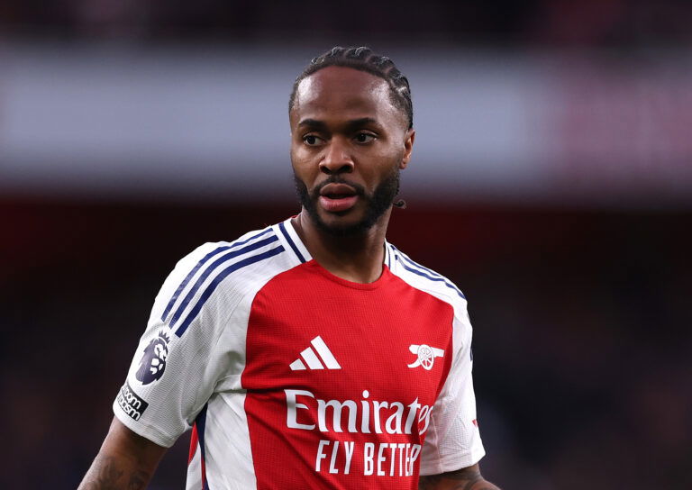 Raheem Sterling struggled at Arsenal. (Ryan Pierse/Getty Images)