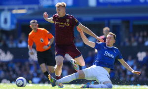 Liam Delap in action for Ipswich Town. (Getty Images)