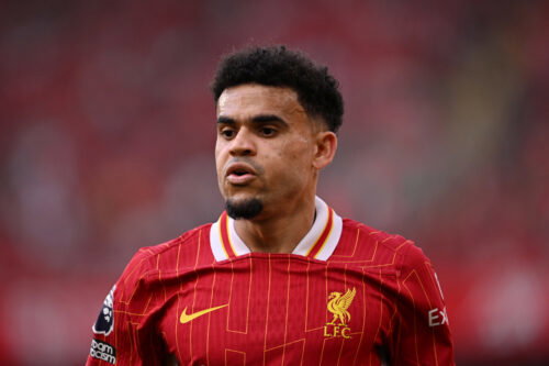 Luis Diaz. (Liverpool FC/Getty Images)