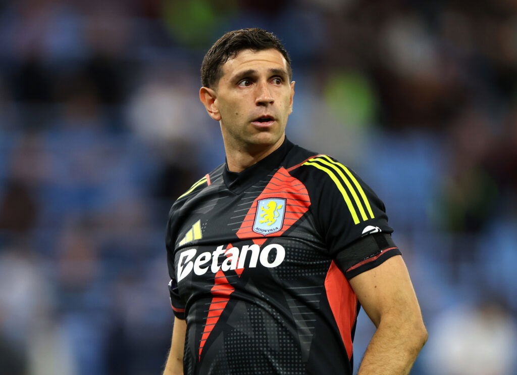 Emiliano Martinez. (Molly Darlington/Copa/Getty Images)