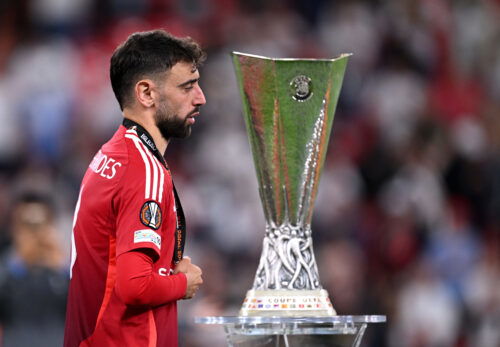 Bruno Fernandes. (Justin Setterfield/Getty Images)