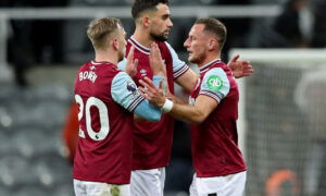 West Ham players.