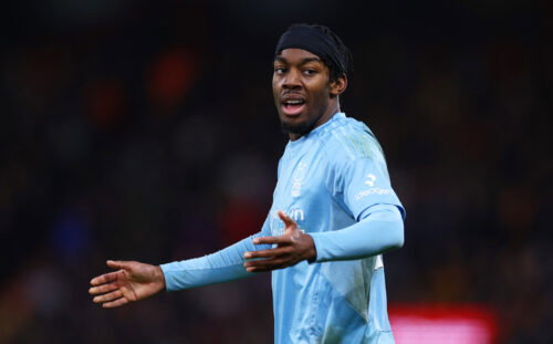 Anthony Elanga. (REUTERS/Matthew Childs)