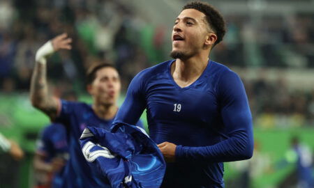 Jadon Sancho. (REUTERS/Kacper Pempel)
