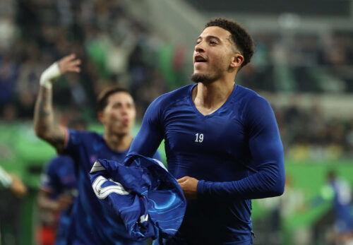 Jadon Sancho. (REUTERS/Kacper Pempel)