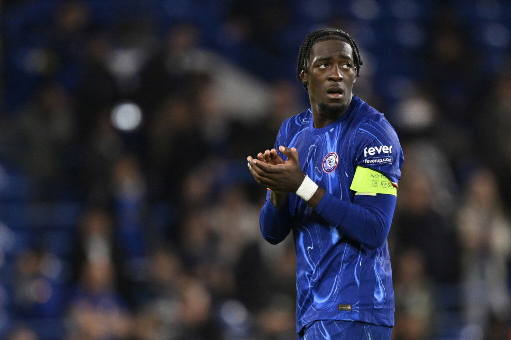 Axel Disasi. (REUTERS/Tony O Brien)