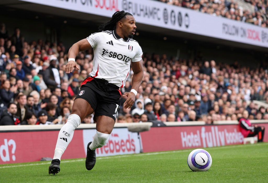 Fulham's Adama Traore. (Reuters/Cat Cat)
