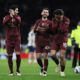 Manchester City's Bernardo Silva, Jack Grealish and Ilkay Gundogan. (REUTERS/Isabel Infantes )