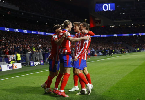 Atletico Madrid's Conor Gallagher wants a Premier League return. (REUTERS/Susana Vera)