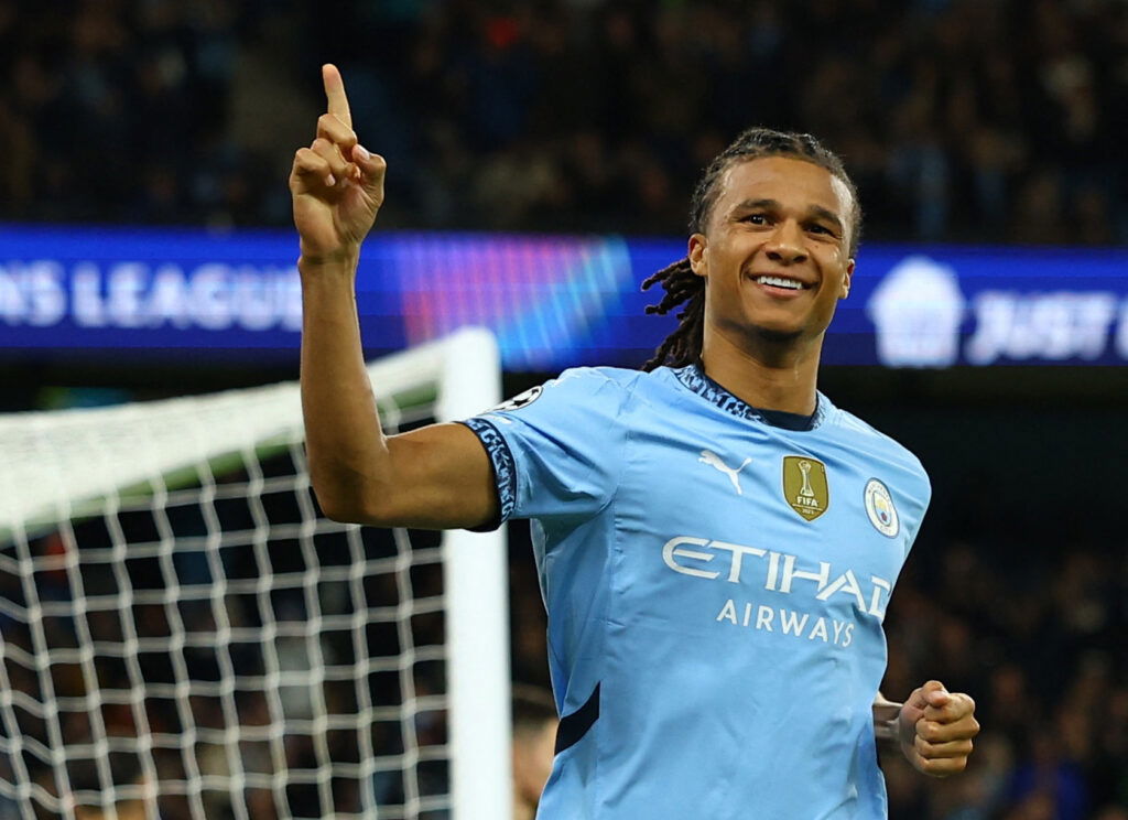 Nathan Ake van Manchester City. (Reuters/Molly Darlington)