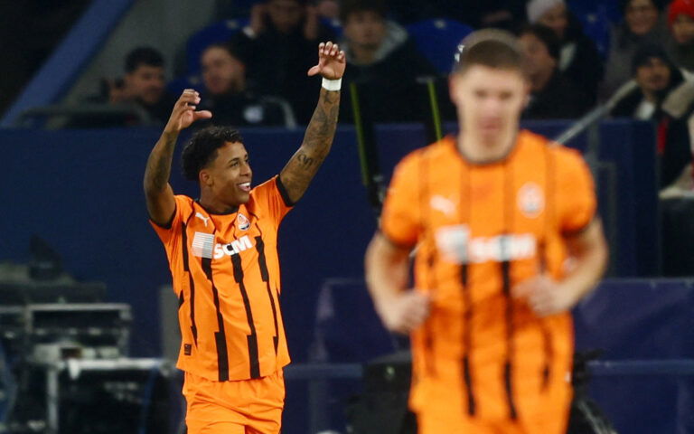 Shakhtar Donetsk's Kevin. (REUTERS/Leon Kuegeler)