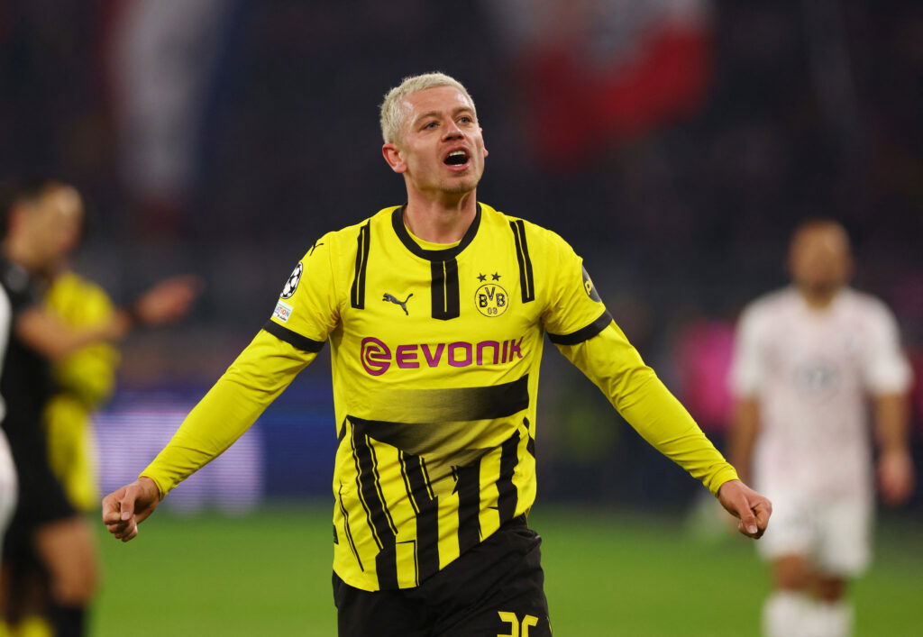 Borussia Dortmund's Julian Ryerson. (REUTERS/Thilo Schmuelgen)