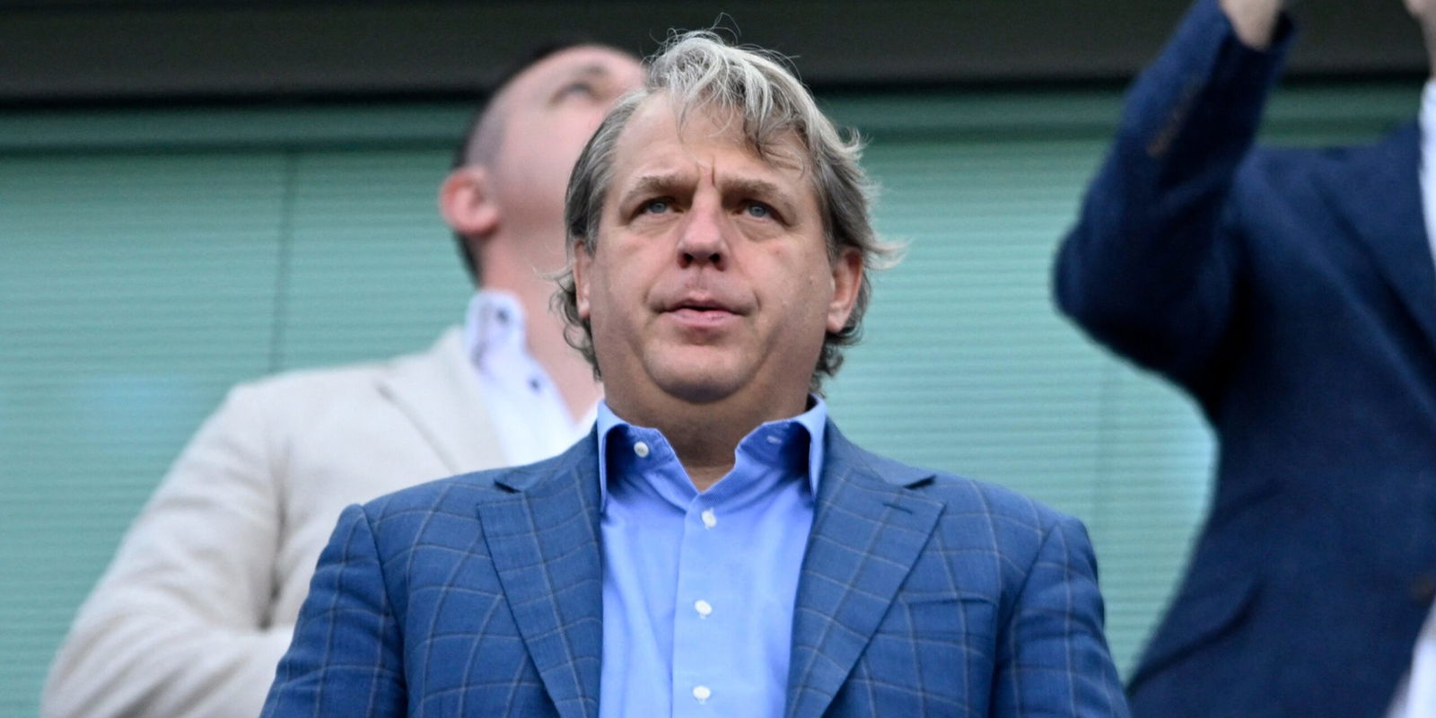 Chelsea owner Todd Boehly during a match at Stamford Bridge.