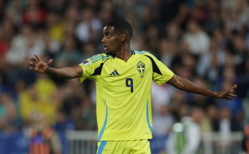 Slot to ease Isak into Liverpool fold, unlikely to start striker on Sunday