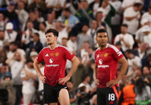 Manchester United's Harry Maguire. (REUTERS/Isabel Infantes)