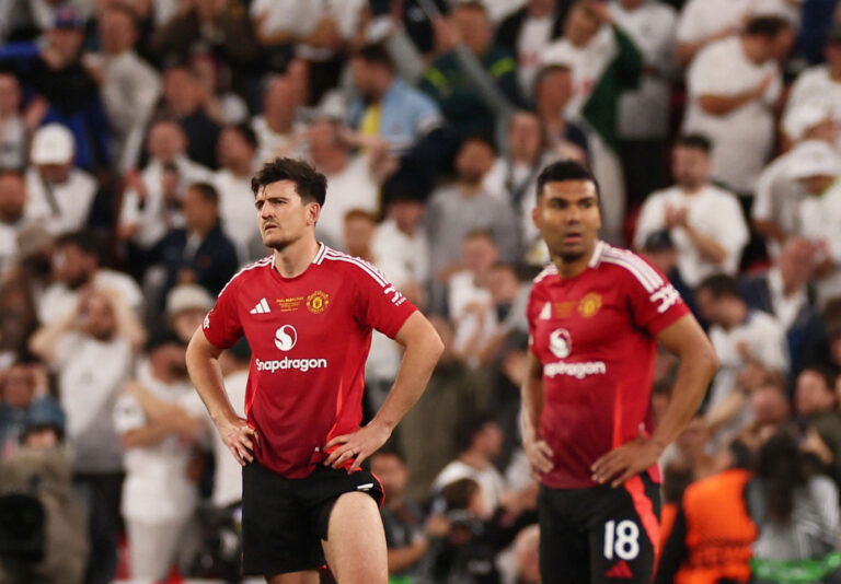 Manchester United's Harry Maguire. (REUTERS/Isabel Infantes)