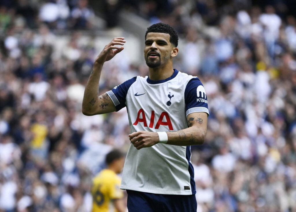 Tottenham Hotspur's Dominic Solanke. (REUTERS/Tony O Brien)