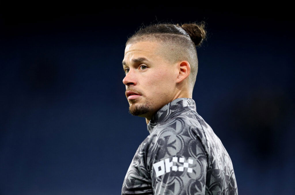 Manchester City's Kalvin Phillips. (REUTERS/Ed Sykes)