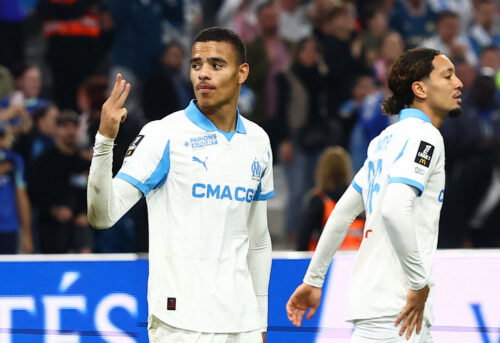 Marseille's Mason Greenwood. (REUTERS/Manon Cruz)