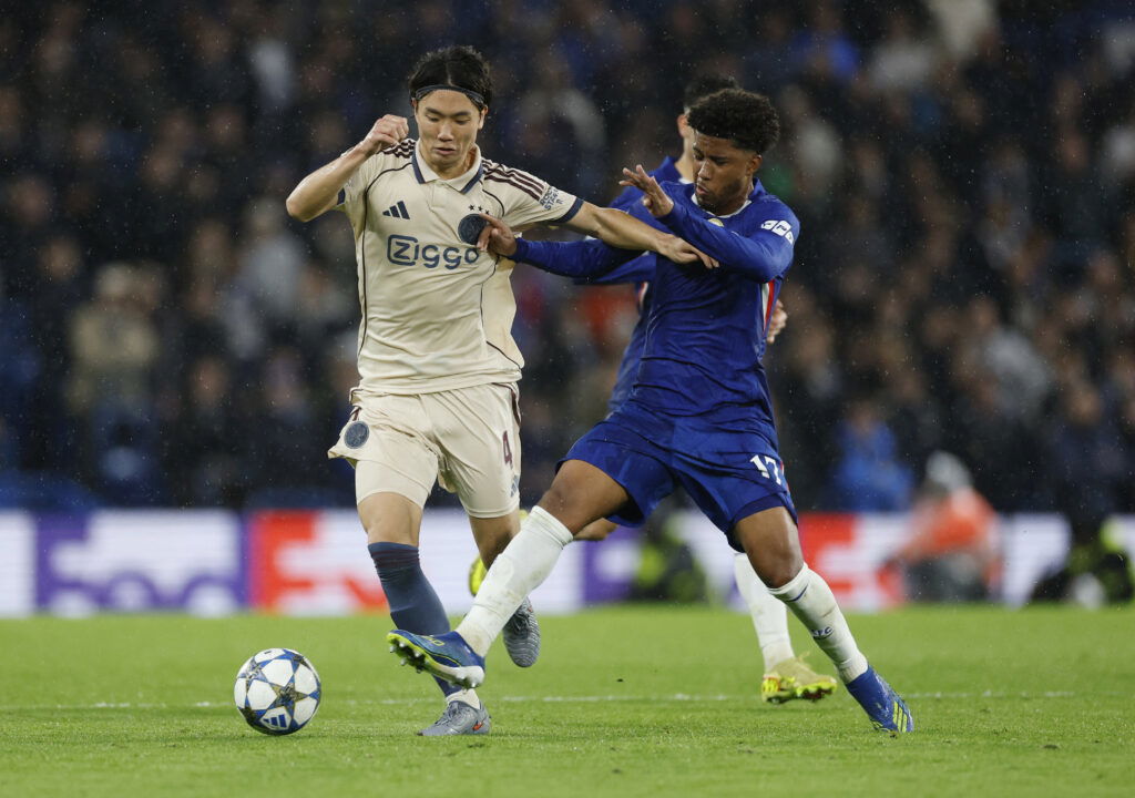 Chelsea's Andrey Santos.(Reuters/Peter Cziborra)