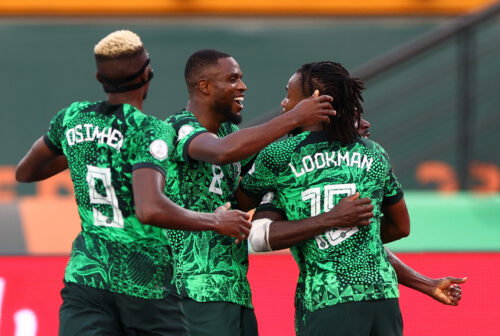 Nigeria's Ademola Lookman. (REUTERS/Siphiwe Sibeko)